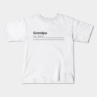 Grandfather Dictionary Definition Kids T-Shirt